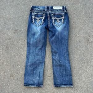Rock revival LYNKAI easy stretch crop jeans Size 27